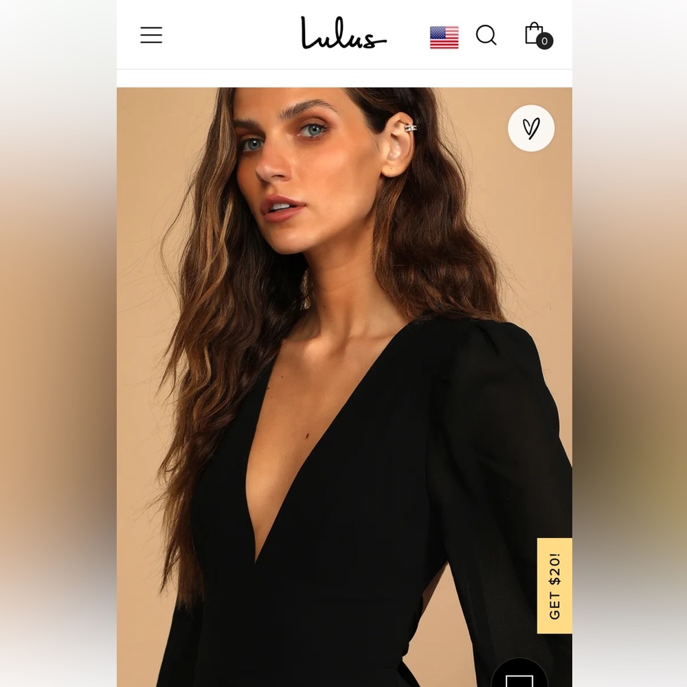 Long Sleeve Black Dress
